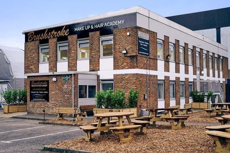 Brushstroke Building at Longcross Film Studios, Surrey