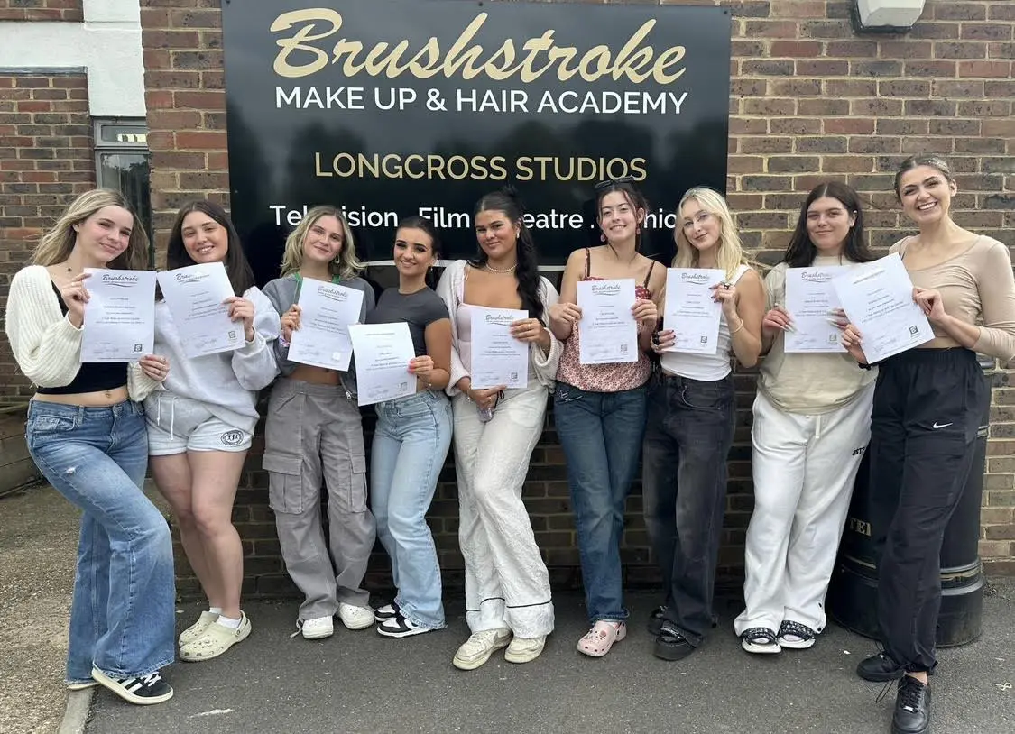 Brushstroke Makeup School Longcross Graduates 2024