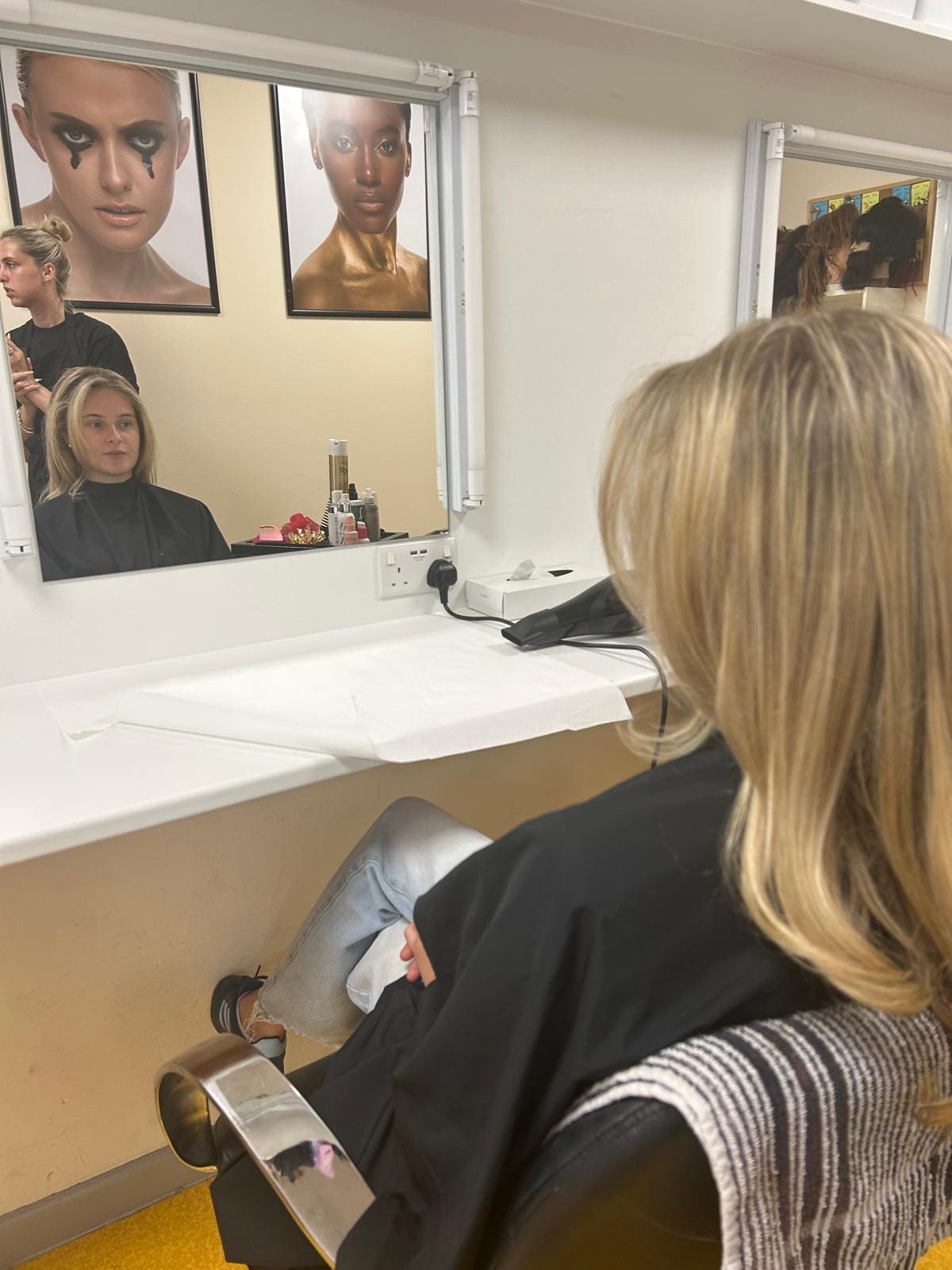 Makeup training at Brushstroke
